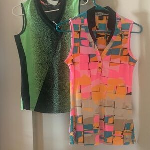 Colorful Sleeveless Tops, Jamie Sadock, S